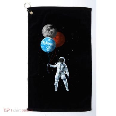 Planet Balloons Astronaut Space Golf Towel