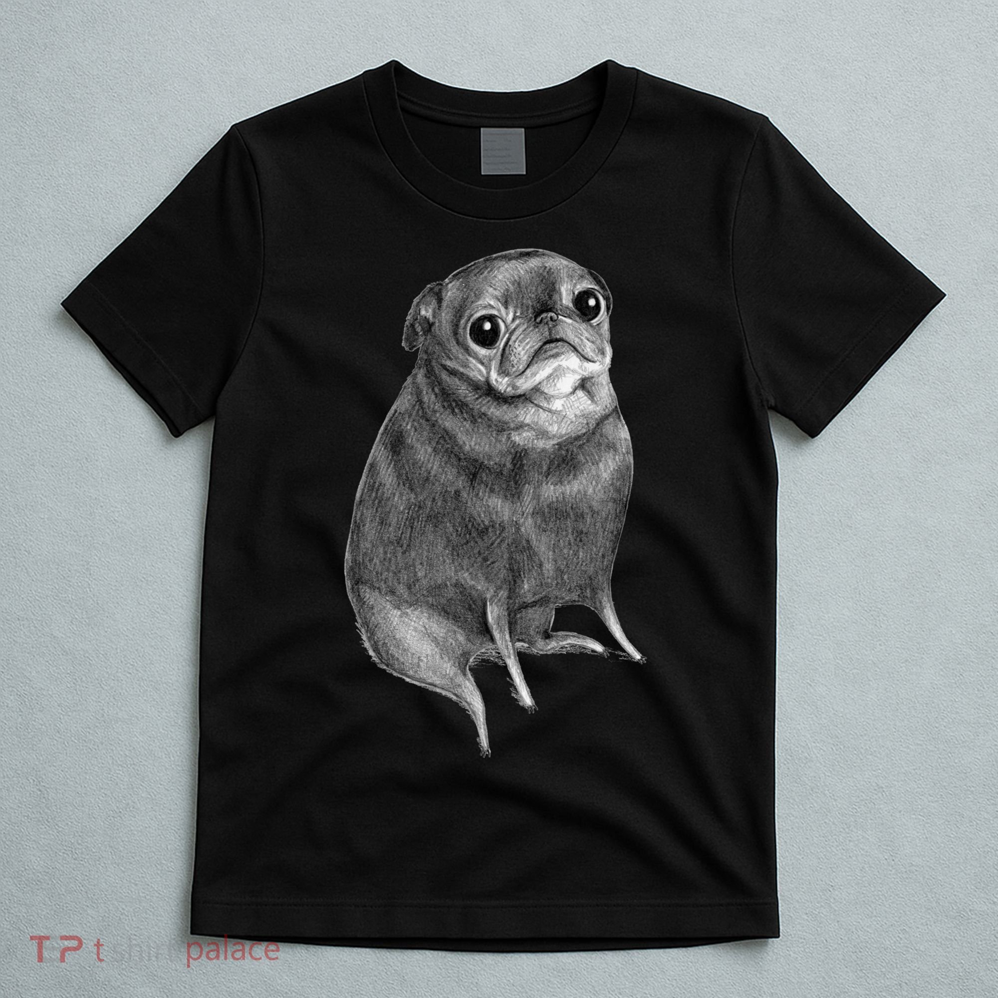 Sweet Black Pug T-Shirt