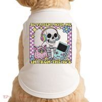 Skeleton Be Patient With Me I'm From The 90s Doggie Tank thumb 0