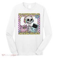 Skeleton Be Patient With Me I'm From The 90s Long Sleeve Shirt thumb 0