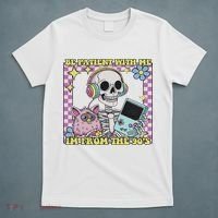 Skeleton Be Patient With Me I'm From The 90s T-Shirt thumb 5