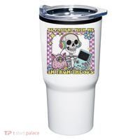 Skeleton Be Patient With Me I'm From The 90s Tumbler thumb 0