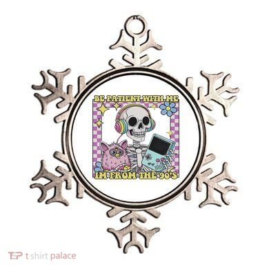 Skeleton Be Patient With Me I'm From The 90s Ornament