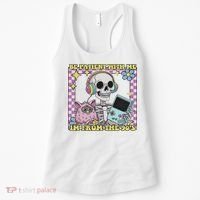 Skeleton Be Patient With Me I'm From The 90s Women's Tank Top thumb 0