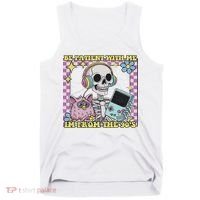 Skeleton Be Patient With Me I'm From The 90s Tank Top thumb 0