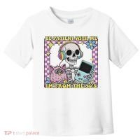 Skeleton Be Patient With Me I'm From The 90s Toddler T-Shirt thumb 0
