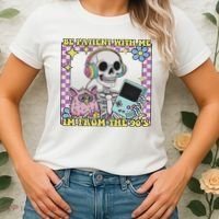Skeleton Be Patient With Me I'm From The 90s Women's T-Shirt thumb 2