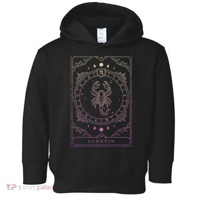 Scorpio Birthday Present Wo Zodiac Sign Toddler Hoodie