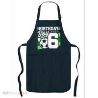 Soccer Birthday Party 6 Year Old Boy 6th Birthday Apron thumb 0