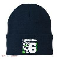 Soccer Birthday Party 6 Year Old Boy 6th Birthday Beanie thumb 0