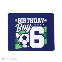 Soccer Birthday Party 6 Year Old Boy 6th Birthday Mousepad thumb 0