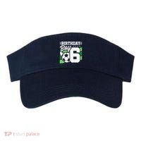 Soccer Birthday Party 6 Year Old Boy 6th Birthday Visor thumb 0