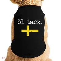 Swedish Beer Please Ol Tack Doggie Tank thumb 0