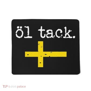 Swedish Beer Please Ol Tack Mousepad
