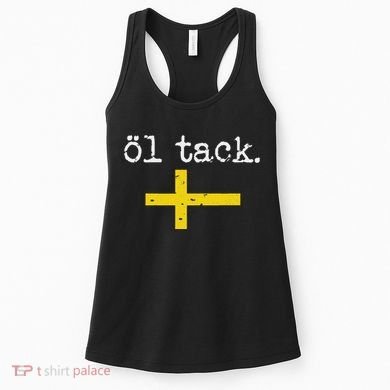 Swedish Beer Please Ol Tack Women's Tank Top