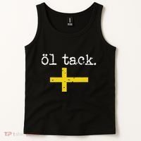 Swedish Beer Please Ol Tack Tank Top thumb 2