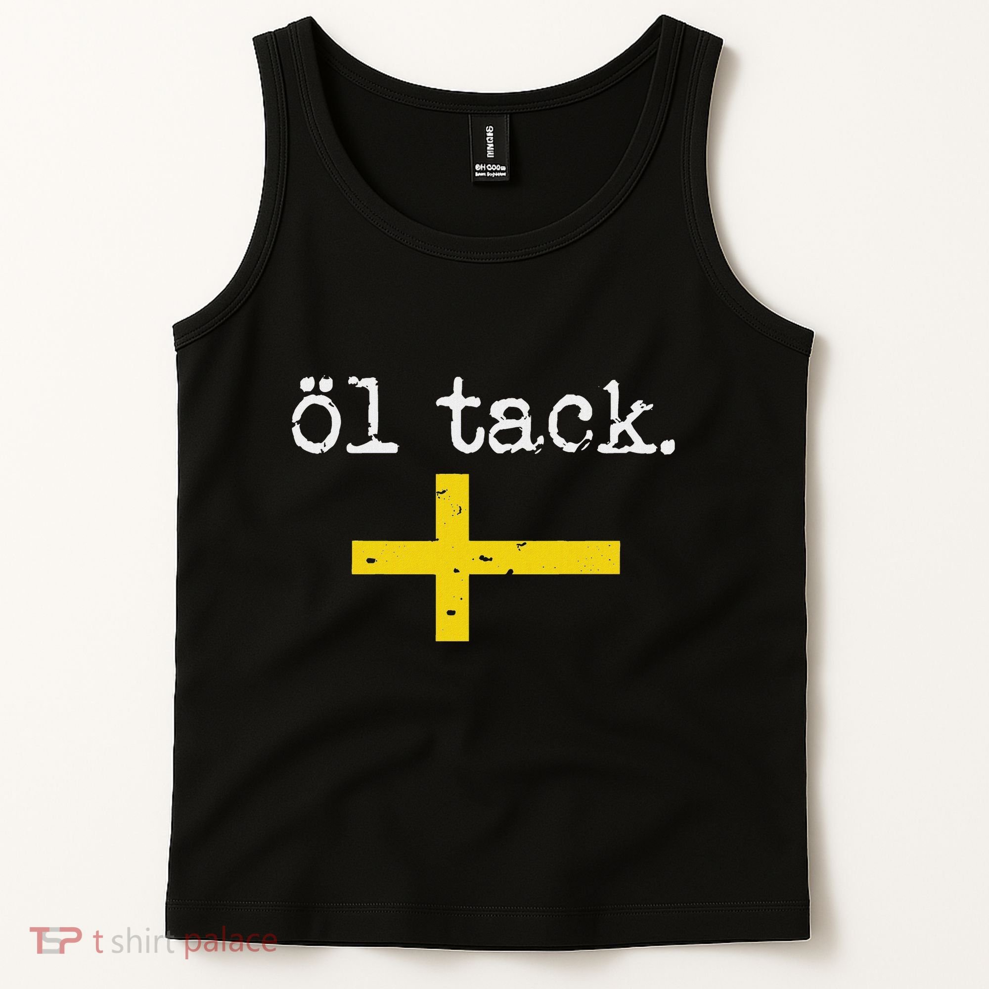 Swedish Beer Please Ol Tack Tank Top