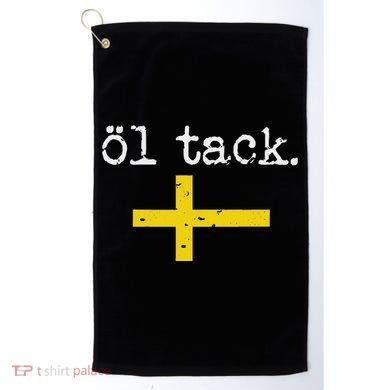 Swedish Beer Please Ol Tack Golf Towel