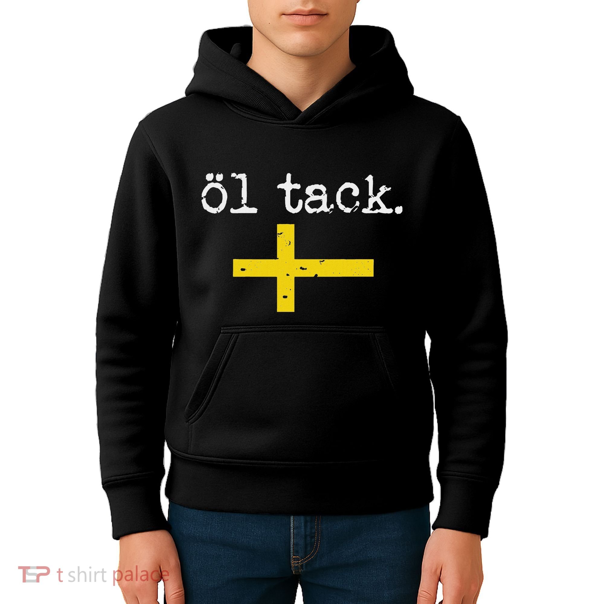 Swedish Beer Please Ol Tack Kids Hoodie