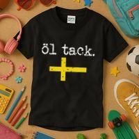 Swedish Beer Please Ol Tack Kids T-Shirt thumb 3