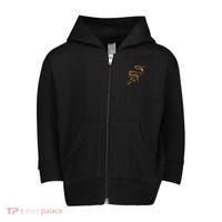 Snake Ball Python Toddler Zip Fleece Hoodie thumb 0
