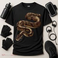 Snake Ball Python Cooling Performance Crew T-Shirt thumb 3