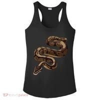 Snake Ball Python Ladies PosiCharge Competitor Racerback Tank thumb 0
