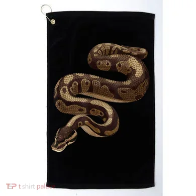 Snake Ball Python Golf Towel
