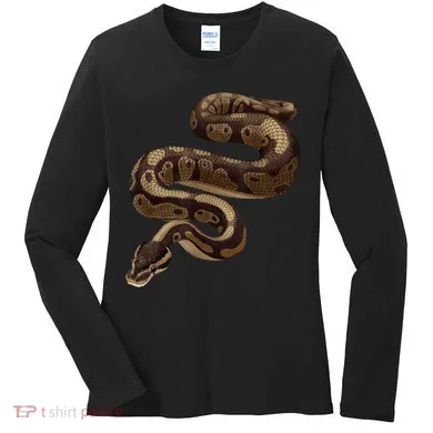 Snake Ball Python Women's Long Sleeve Shirt