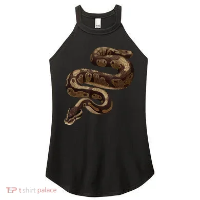 Snake Ball Python Women's Perfect Tri Rocker Tank