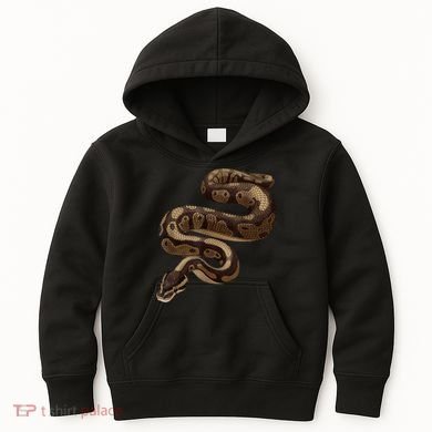 Snake Ball Python Kids Hoodie