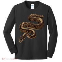 Snake Ball Python Kids Long Sleeve Shirt thumb 0