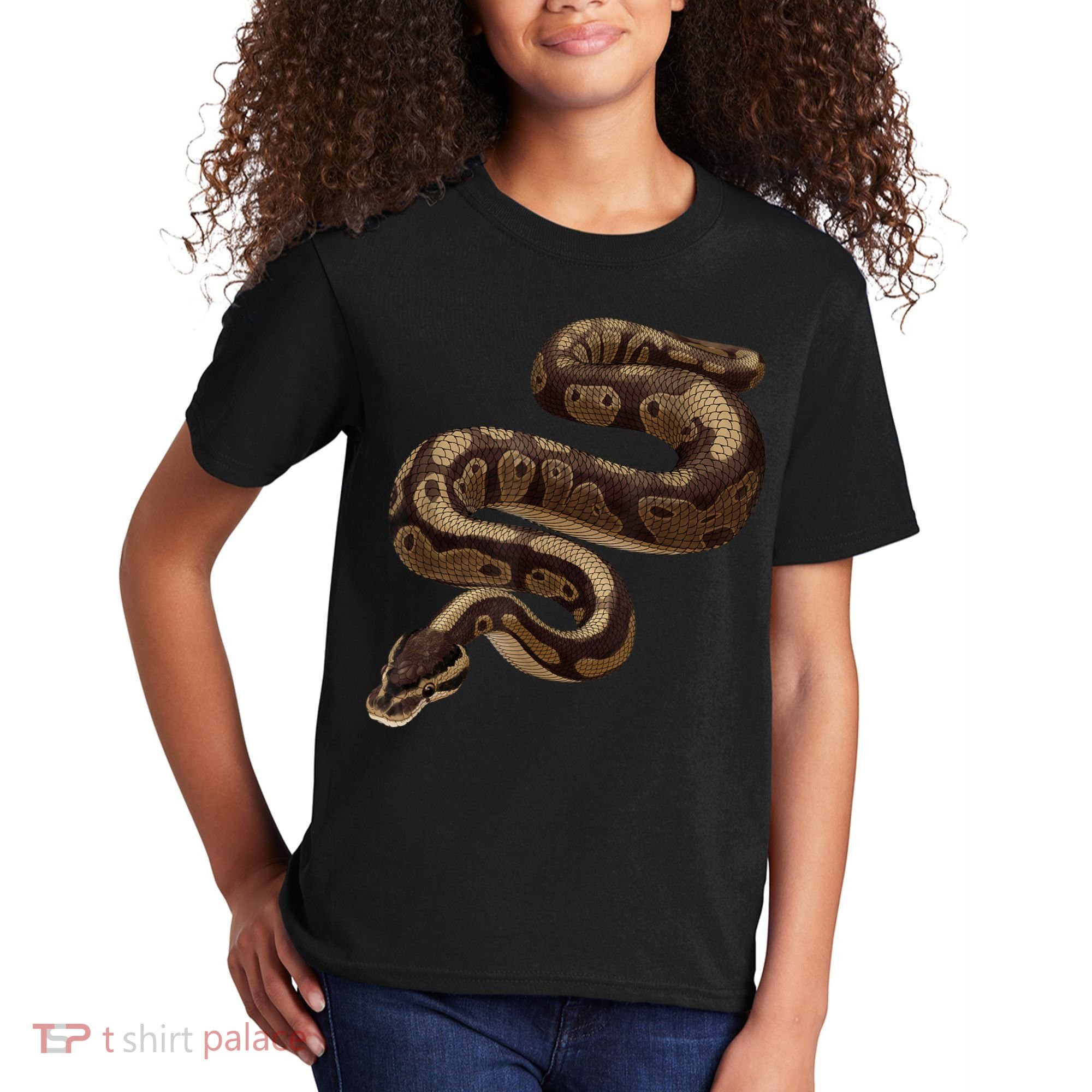 Snake Ball Python Kids T-Shirt