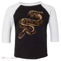 Snake Ball Python Toddler Fine Jersey T-Shirt thumb 0