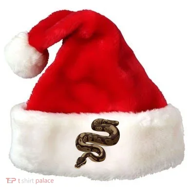 Snake Ball Python Santa Hat