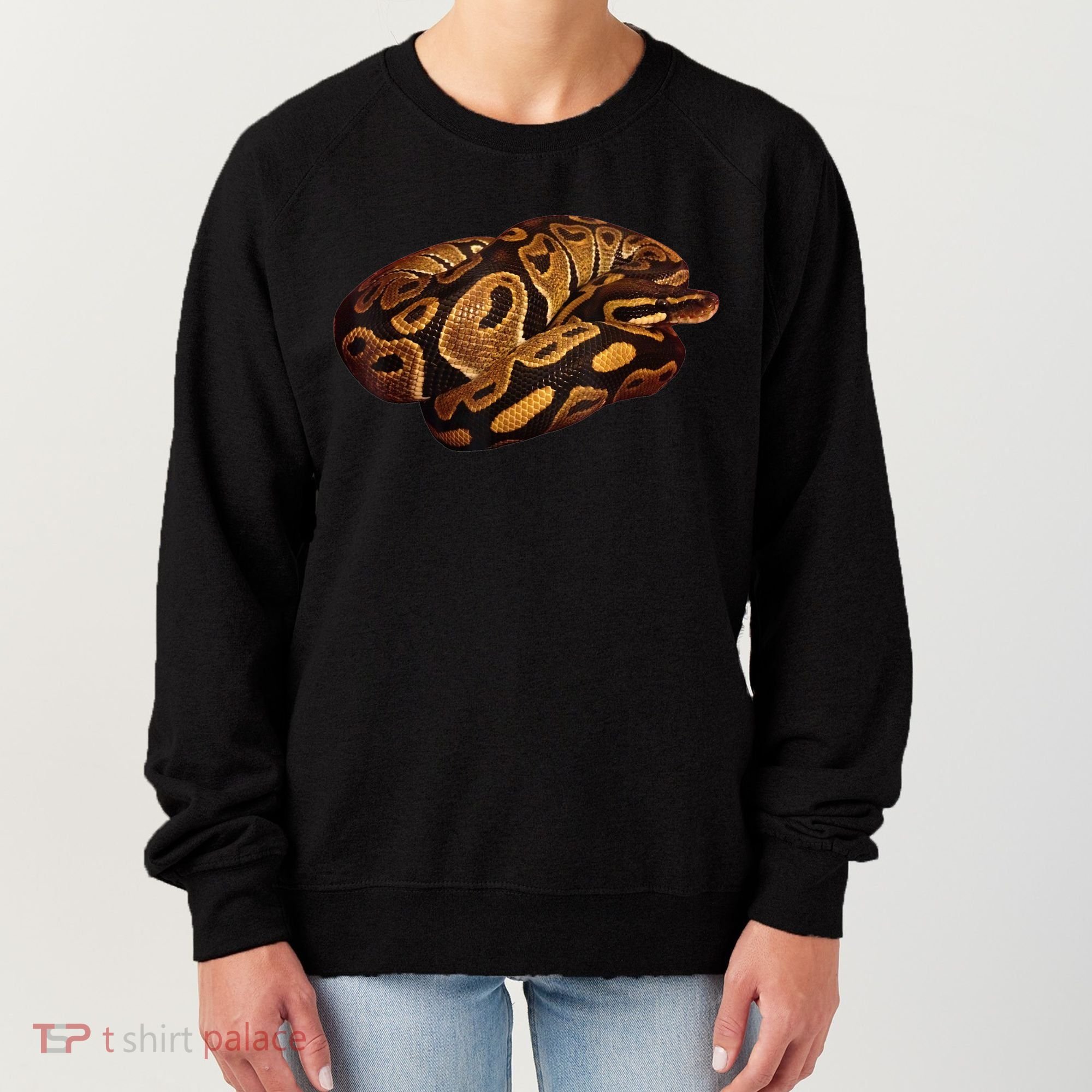 Snake Ball Python Tee Women's Sweatshirt