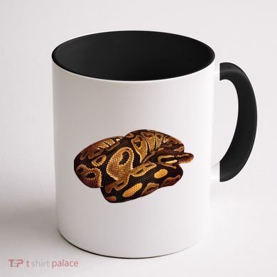 Snake Ball Python Tee Coffee Mug back