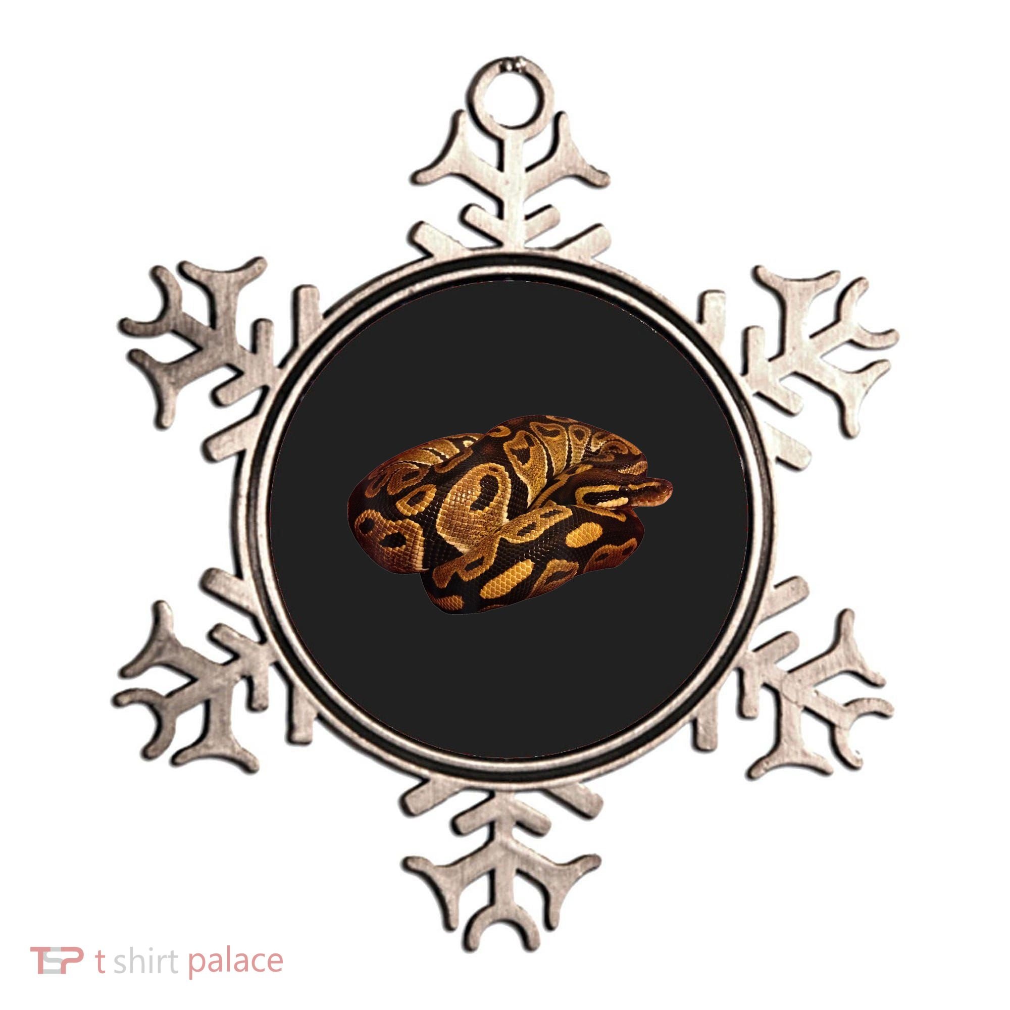 Snake Ball Python Tee Ornament