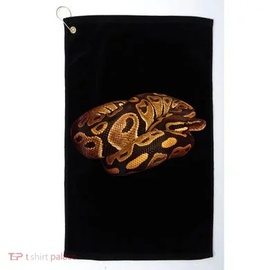 Snake Ball Python Tee Golf Towel
