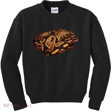 Snake Ball Python Tee Kids Sweatshirt