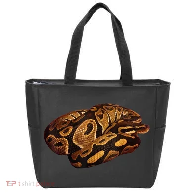 Snake Ball Python Tee Tote Bag