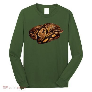 Snake Ball Python Tee Long Sleeve Shirt