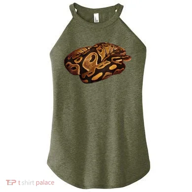 Snake Ball Python Tee Women's Perfect Tri Rocker Tank