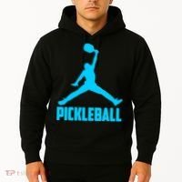 Sky Blue Pickleball Sports Logo Hoodie thumb 2