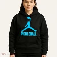 Sky Blue Pickleball Sports Logo Hoodie thumb 5