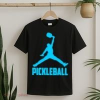 Sky Blue Pickleball Sports Logo T-Shirt thumb 2