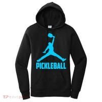 Sky Blue Pickleball Sports Logo Women's Hoodie thumb 0