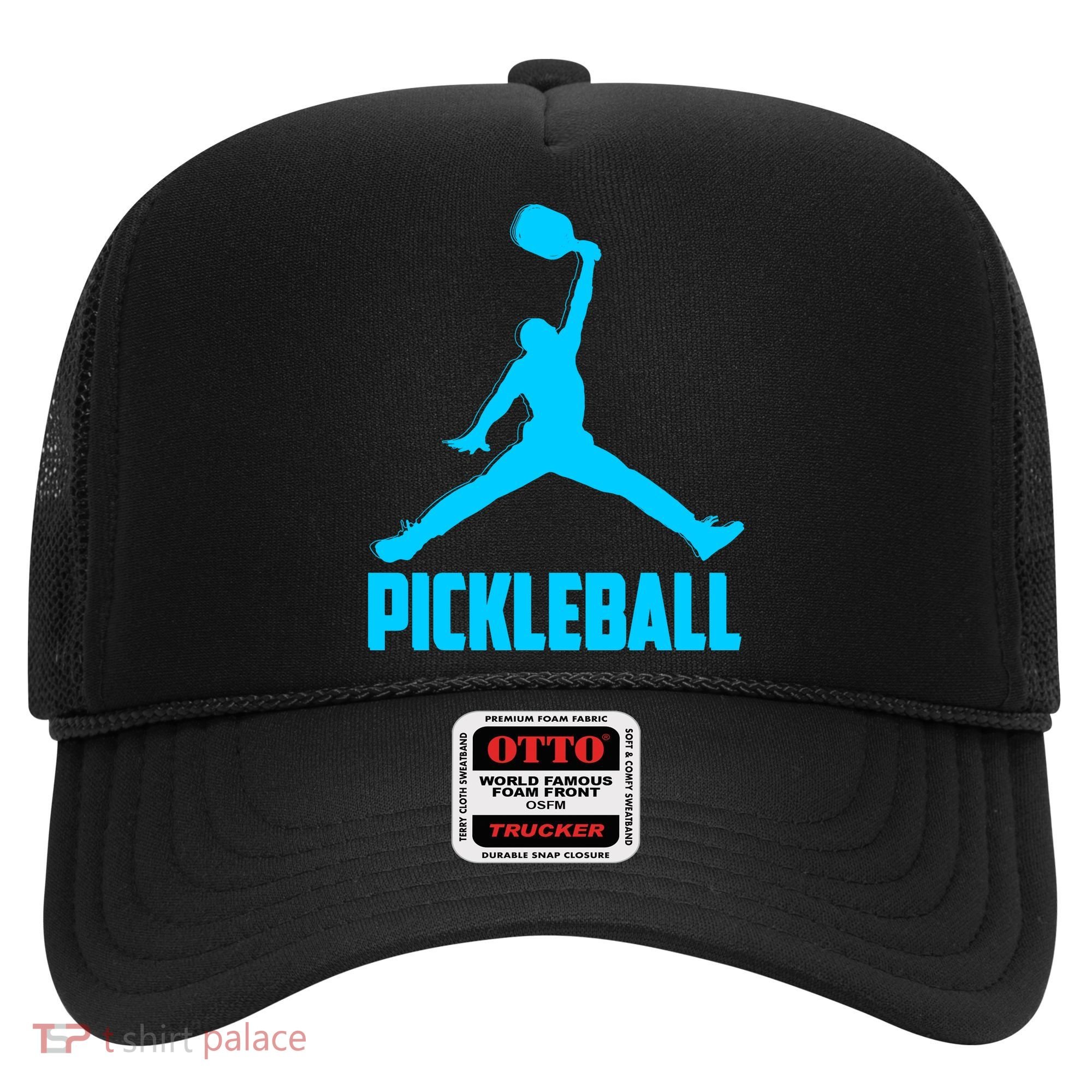 Sky Blue Pickleball Sports Logo Hat