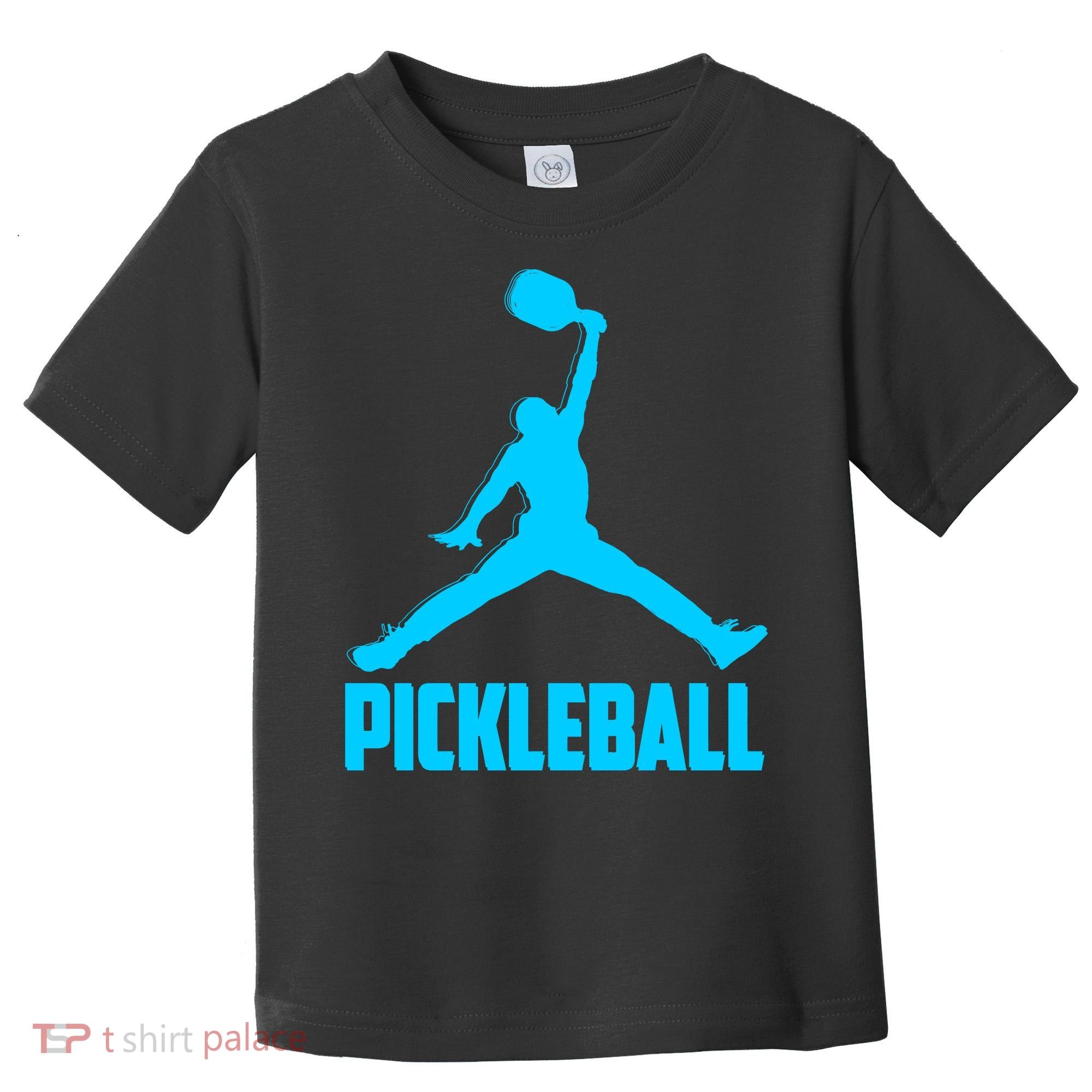 Sky Blue Pickleball Sports Logo Toddler T-Shirt