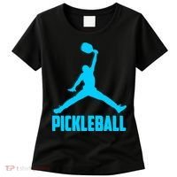 Sky Blue Pickleball Sports Logo Women's T-Shirt thumb 0